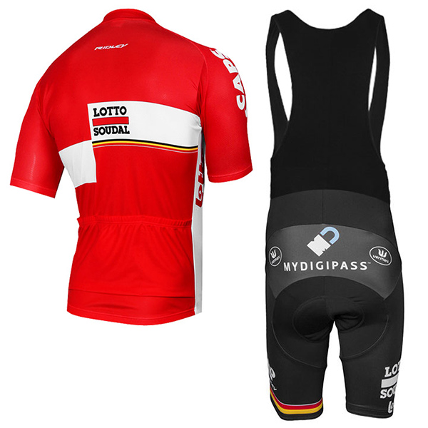 2017 Maglia Lotto Soudal rosso - Clicca l'immagine per chiudere